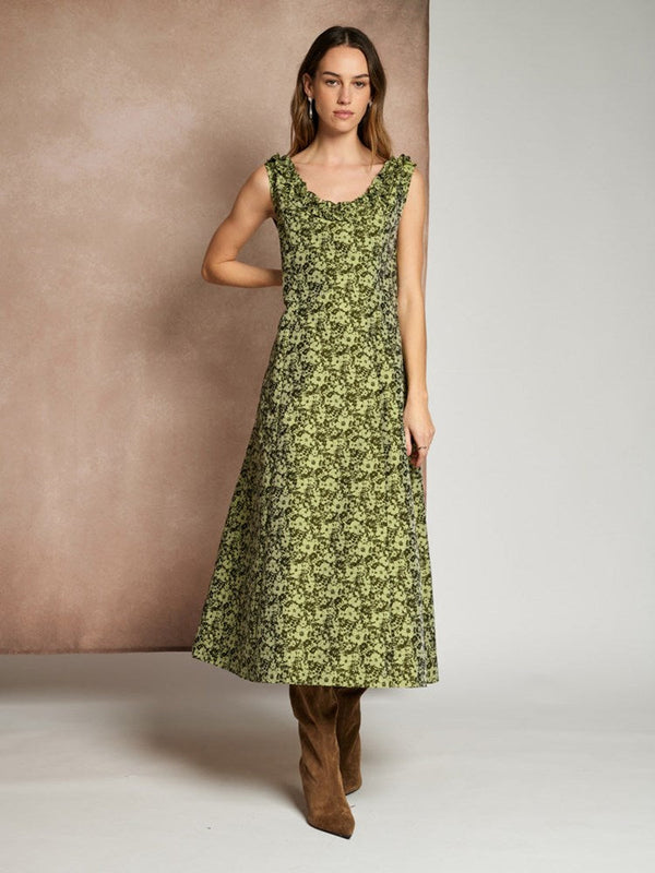 sister jane Ghospell Renata Floral Midi Dress