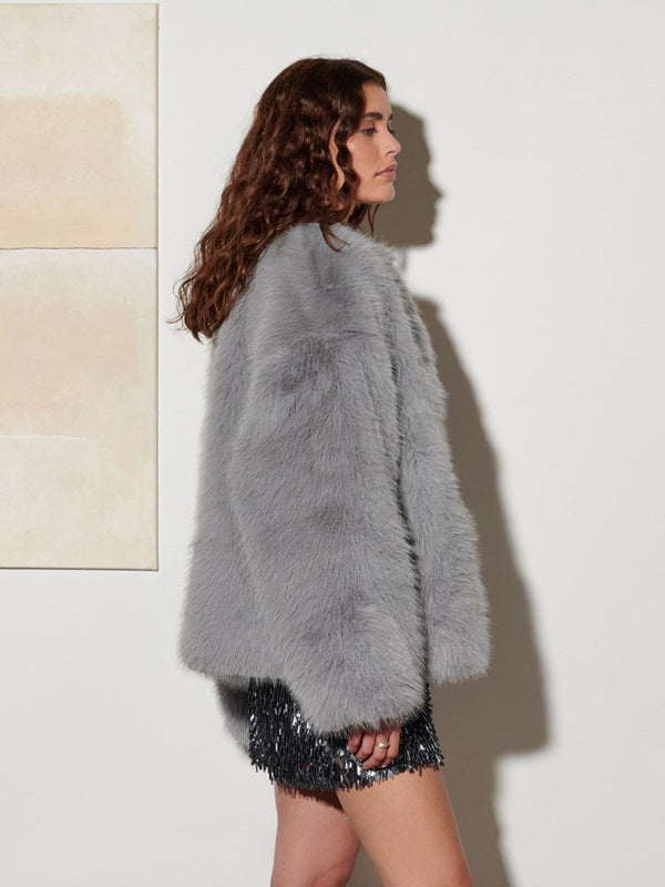 Sister Jane Ghospell Rylee Faux Fur Coat