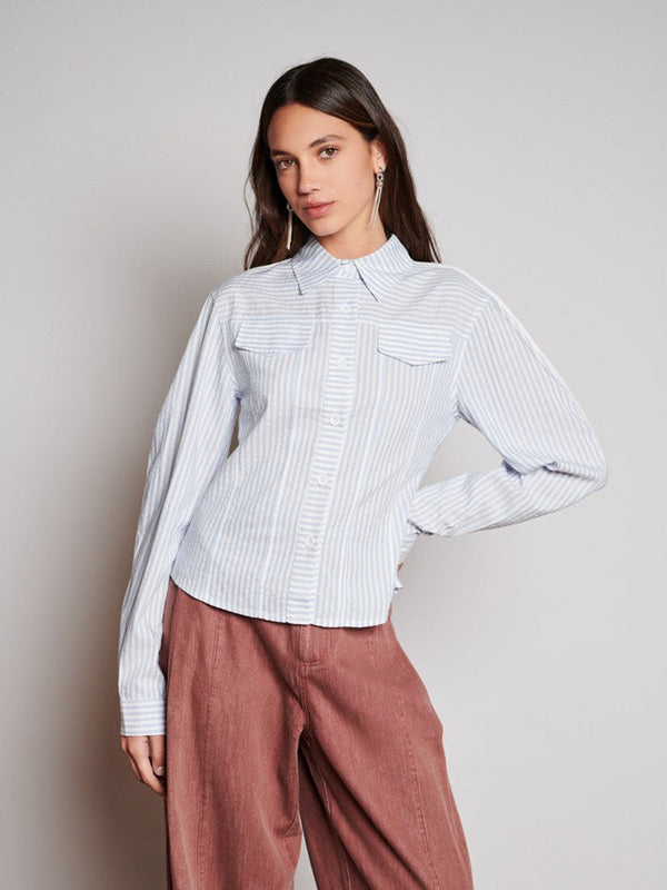 sister jane Ghospell Tali Stripe Shirt