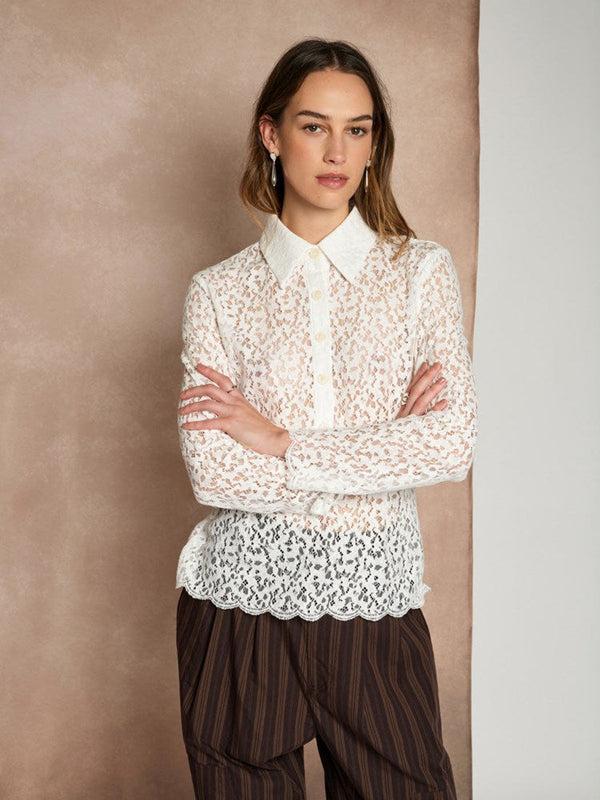 sister jane Ghospell Vida Lace Shirt