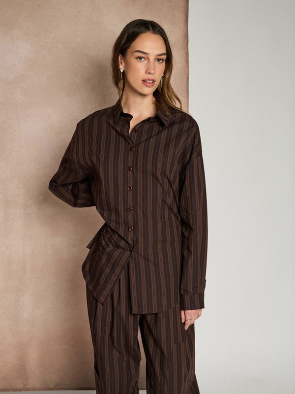 sister jane Ghospell Ximena Striped Shirt