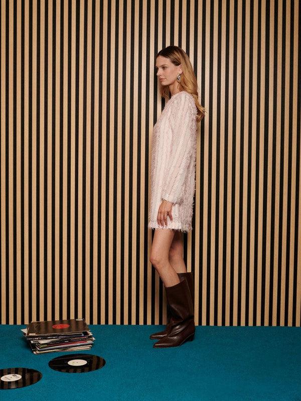 Sister Jane Ghospell Zetta Textured Mini Dress