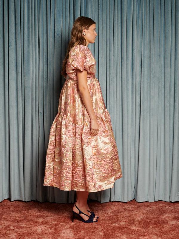 Sister Jane Harmonia Jacquard Midi Dress