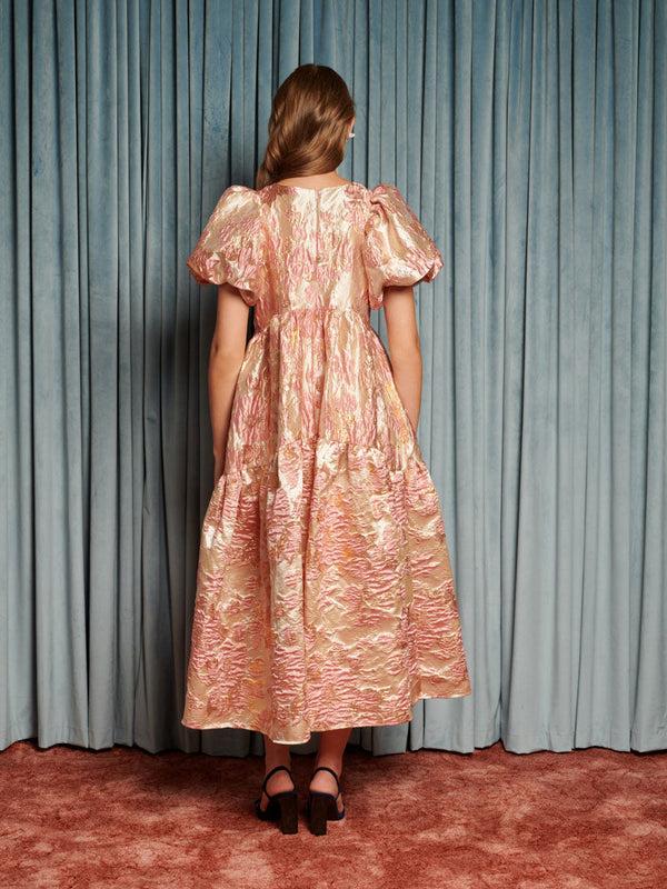 Sister Jane Harmonia Jacquard Midi Dress