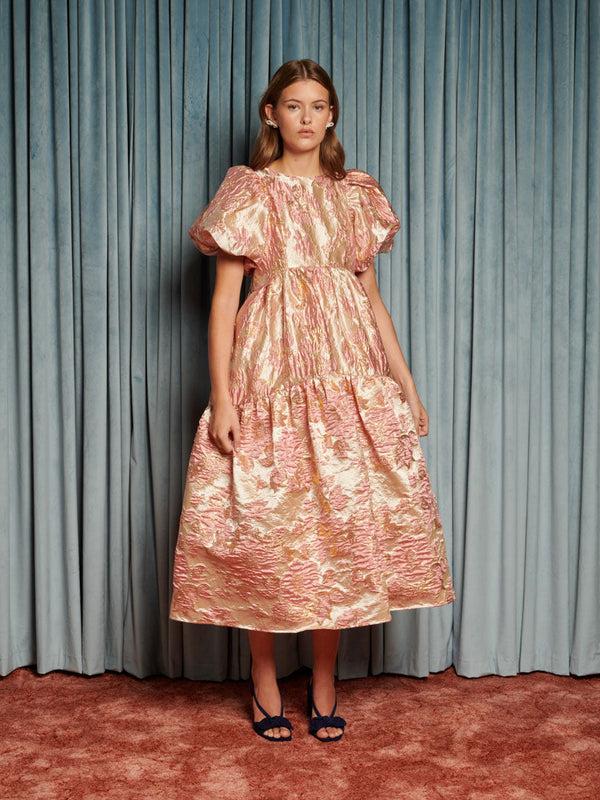 Sister Jane Harmonia Jacquard Midi Dress