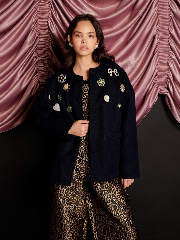 Sister Jane Harold Brooch Jacket