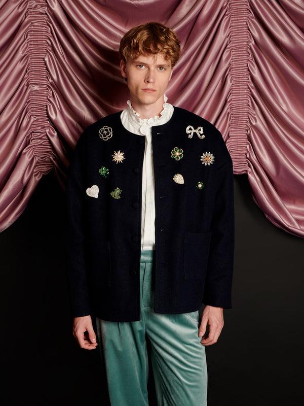 sister jane Harold Brooch Jacket