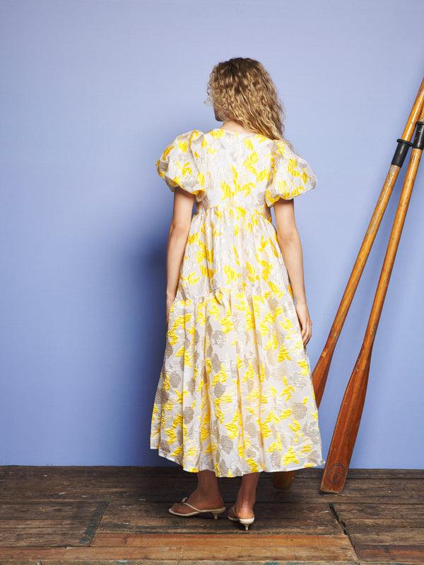 Sister Jane Heat Haze Jacquard Midi Dress