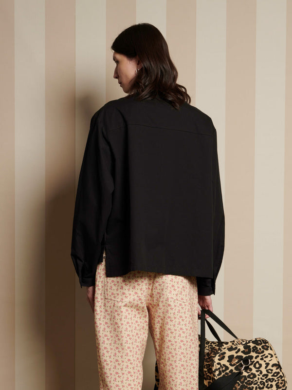 Sister Jane Howard Leopard Tie Shirt