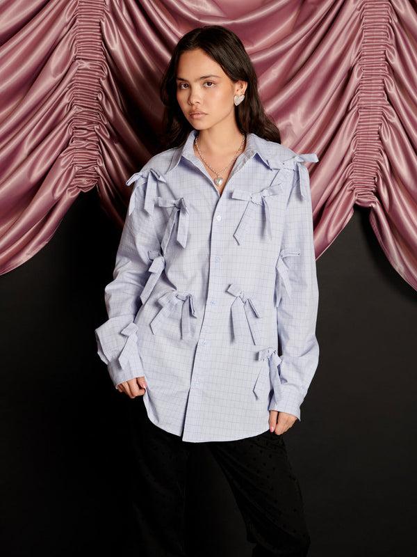 Sister Jane Jules Check Bows Shirt