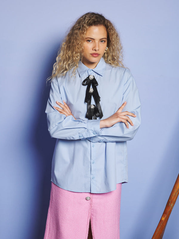Sister Jane Juniper Bow Shirt