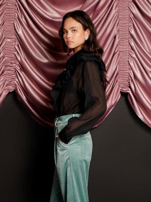 Sister Jane Kelly Ruffle Blouse