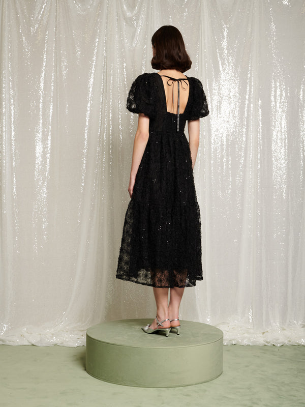 Sister Jane Laced Night Midi Dress