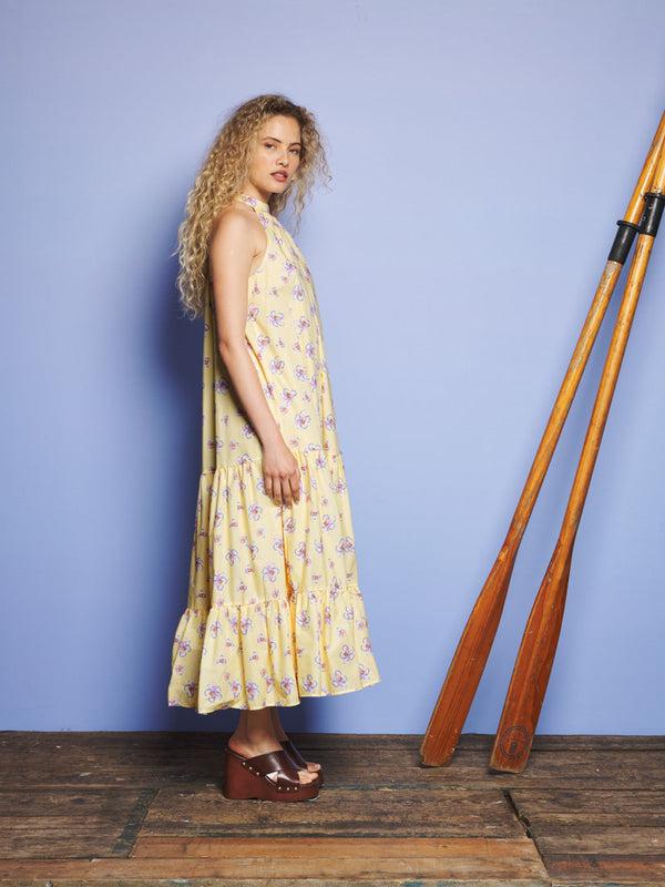 Sister Jane Lake Breeze Floral Maxi Dress