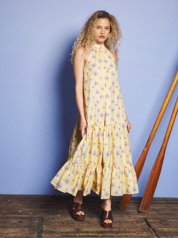 sister jane Lake Breeze Floral Maxi Dress