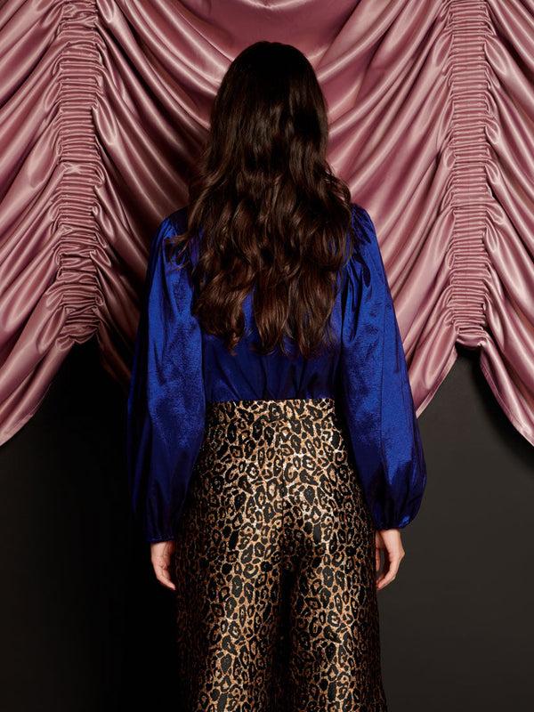 Sister Jane Marylin Taffeta Bow Blouse