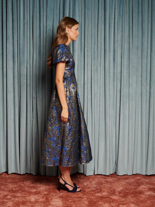 Sister Jane Matinee Jacquard Midi Dress
