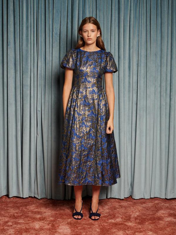 Sister Jane Matinee Jacquard Midi Dress