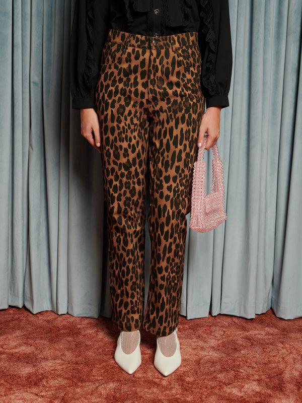 Sister Jane Matteo Leopard Jeans