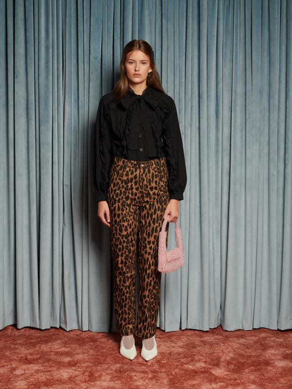 Sister Jane Matteo Leopard Jeans