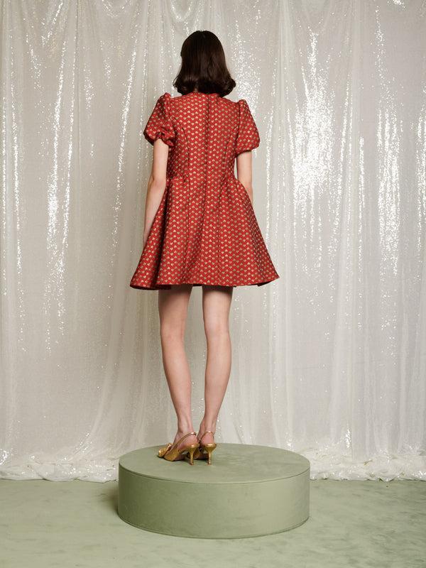 Sister Jane Mini Love Jacquard Dress