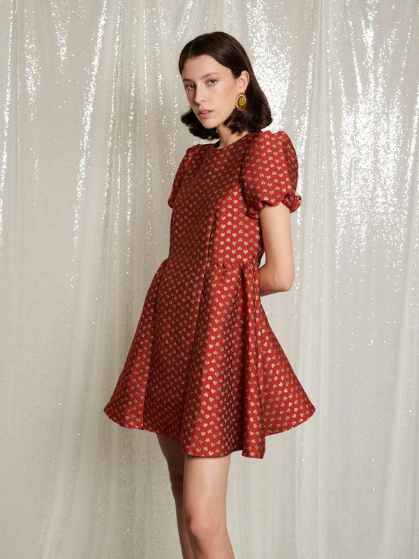 sister jane Mini Love Jacquard Dress
