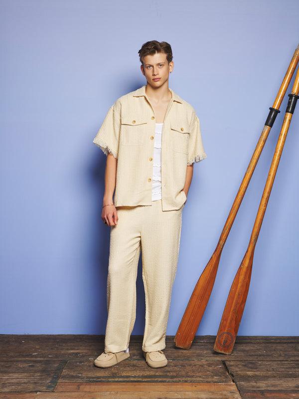 Sister Jane Mountain Tweed Revere Collar Shirt