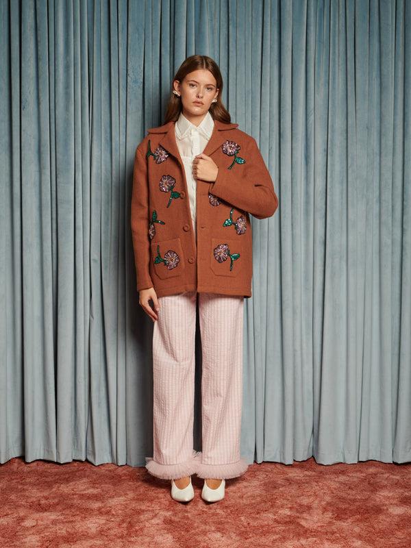 Sister Jane Odette Flower Embellished Jacket