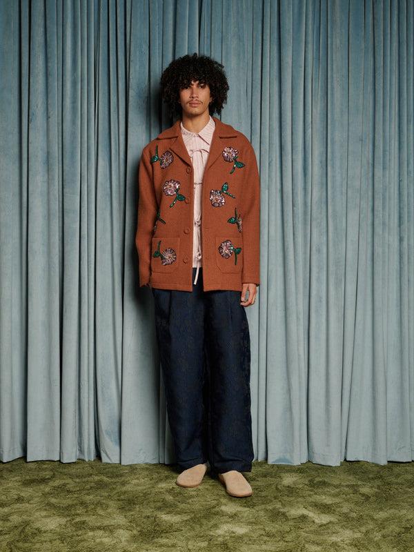 Sister Jane Odette Flower Embellished Jacket