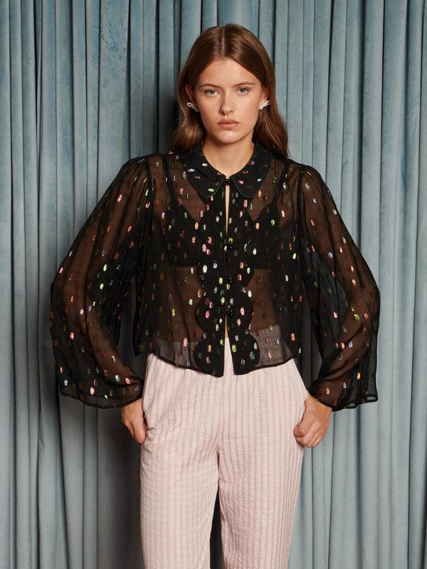 sister jane Odyssey Spot Blouse