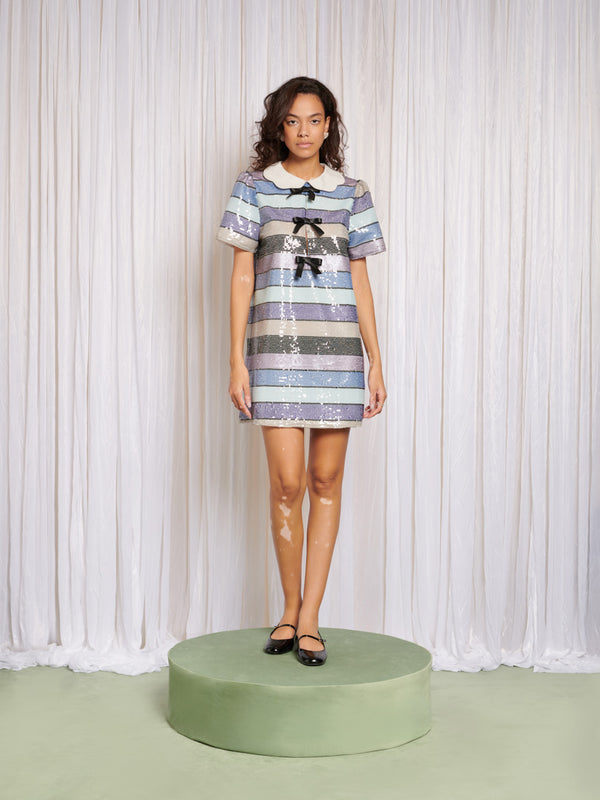 Sister Jane Orchid Sequin Mini Dress