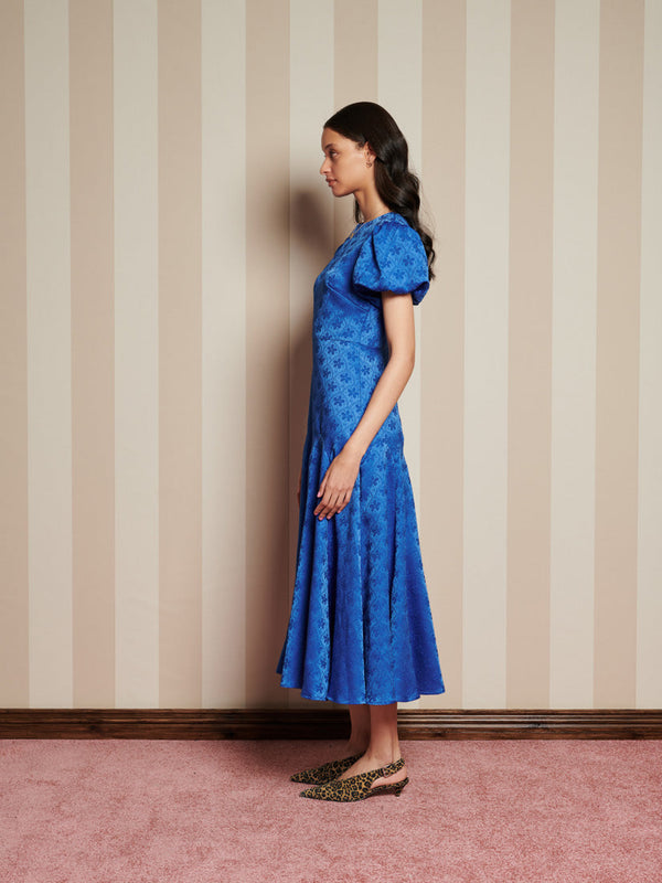 Sister Jane Oriel Jacquard Midi Dress
