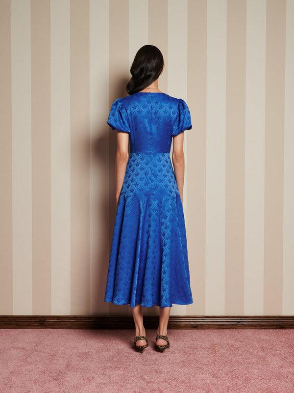 Sister Jane Oriel Jacquard Midi Dress