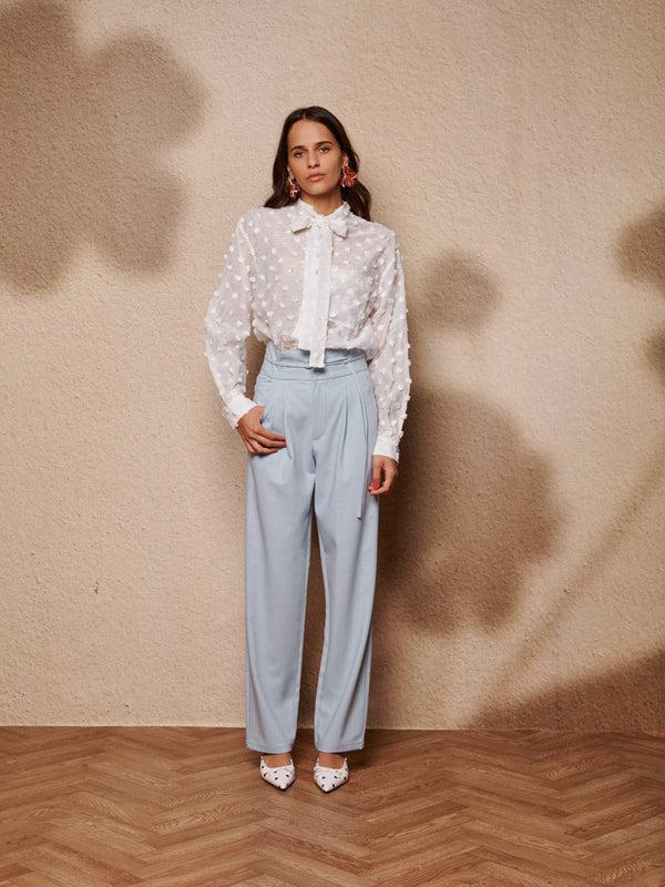 Sister Jane Orin Spot Bow Shirt