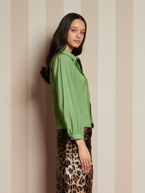 Sister Jane Paper Pleat Blouse