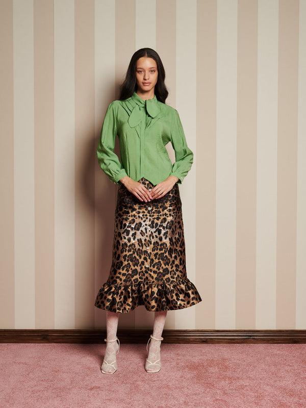 Sister Jane Paper Pleat Blouse