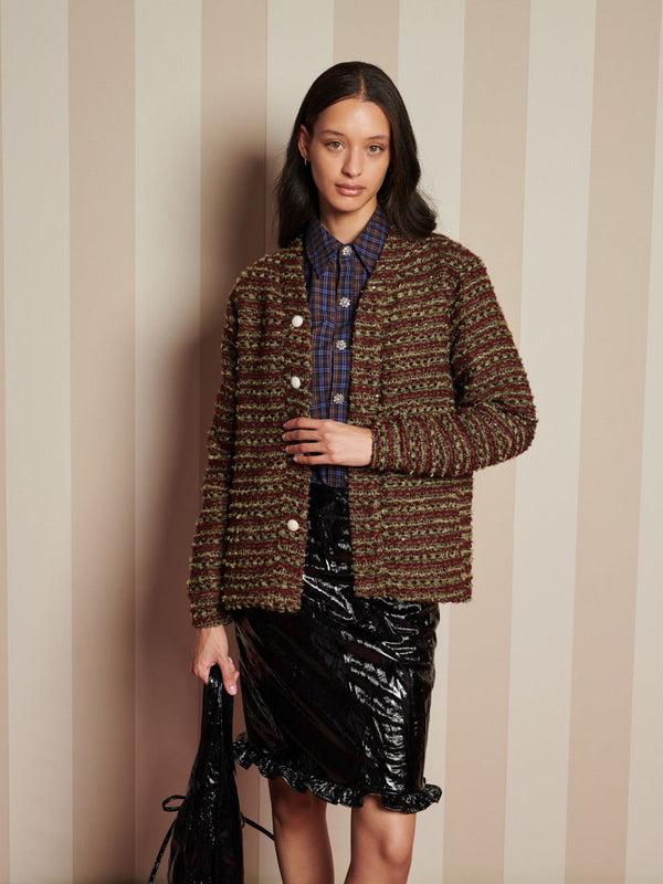 Sister Jane Petey Tweed Cardigan