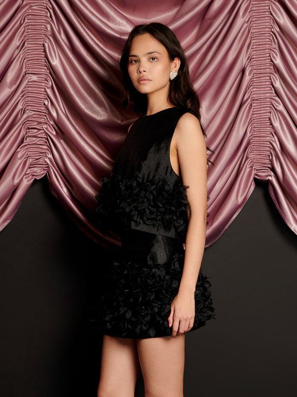 Sister Jane Plume Organza Top