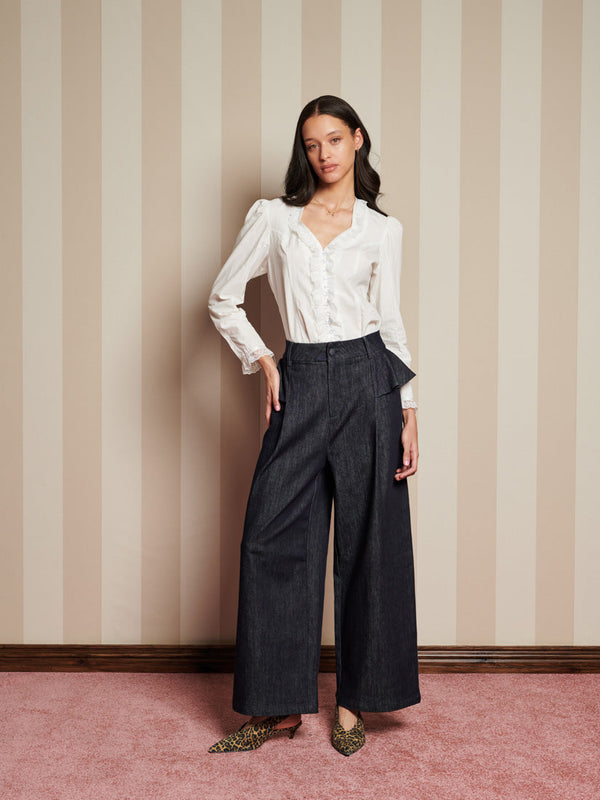 Sister Jane Powdered Ruffle Blouse