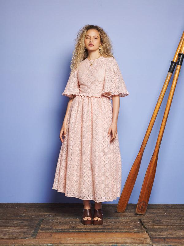 Sister Jane Reflections Lace Maxi Dress