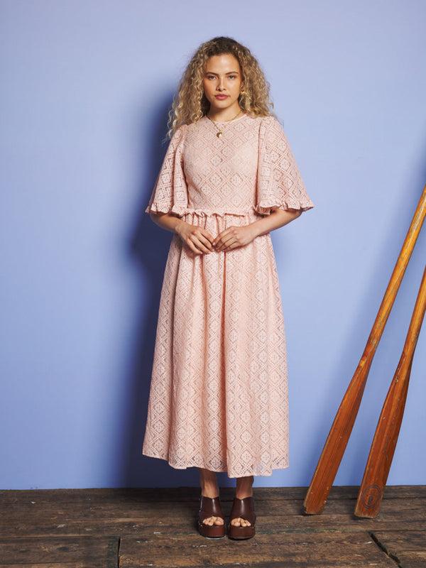 sister jane Reflections Lace Maxi Dress