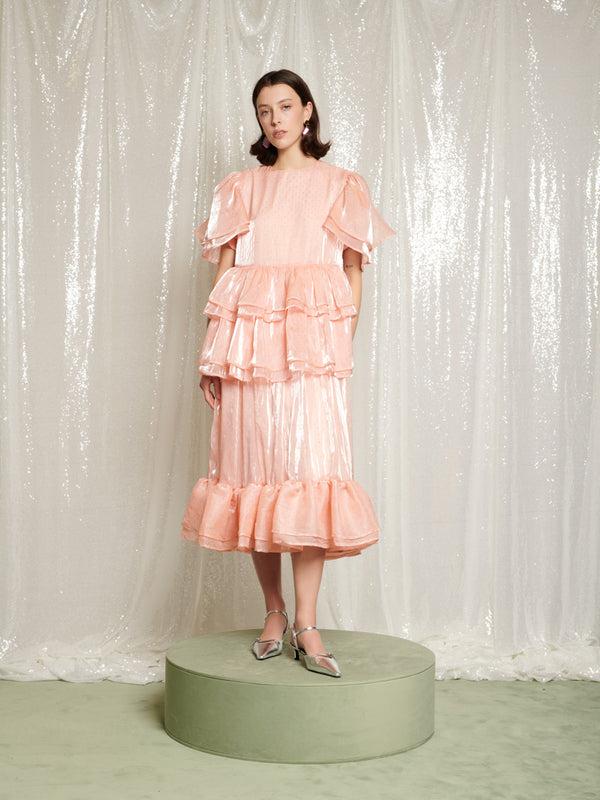 Sister Jane Reverie Ruffle Midi Dress