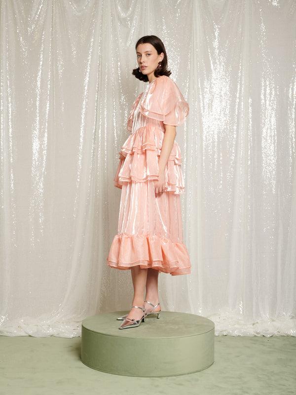 Sister Jane Reverie Ruffle Midi Dress