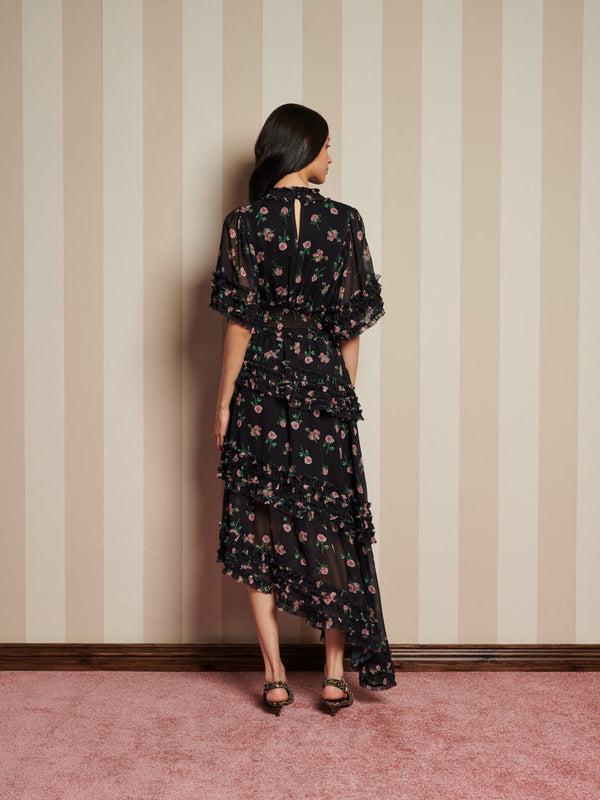 Sister Jane Rose Way Asymmetric Dress