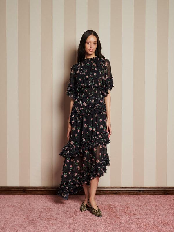 Sister Jane Rose Way Asymmetric Dress