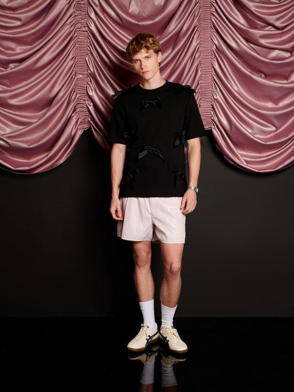 Sister Jane Rowan Sequin Stripe Shorts