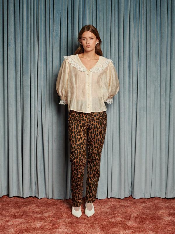 Sister Jane Silken Collar Blouse