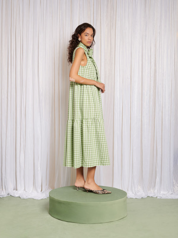 Sister Jane Stables Gingham Bow Dress