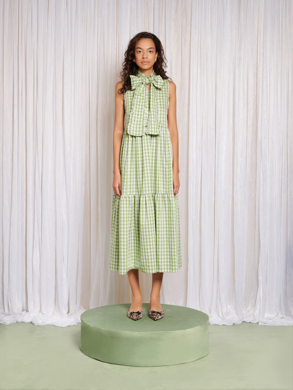 Sister Jane Stables Gingham Bow Dress