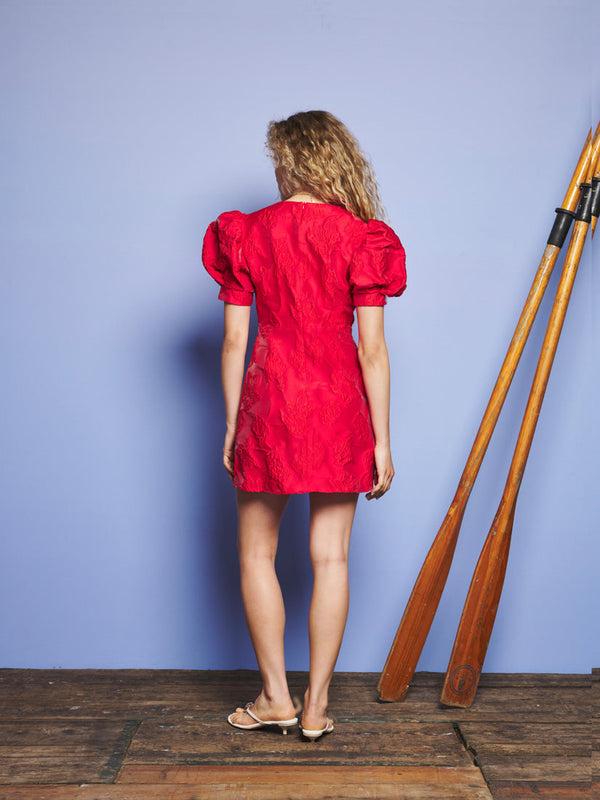 Sister Jane Tansy Jacquard Mini Dress
